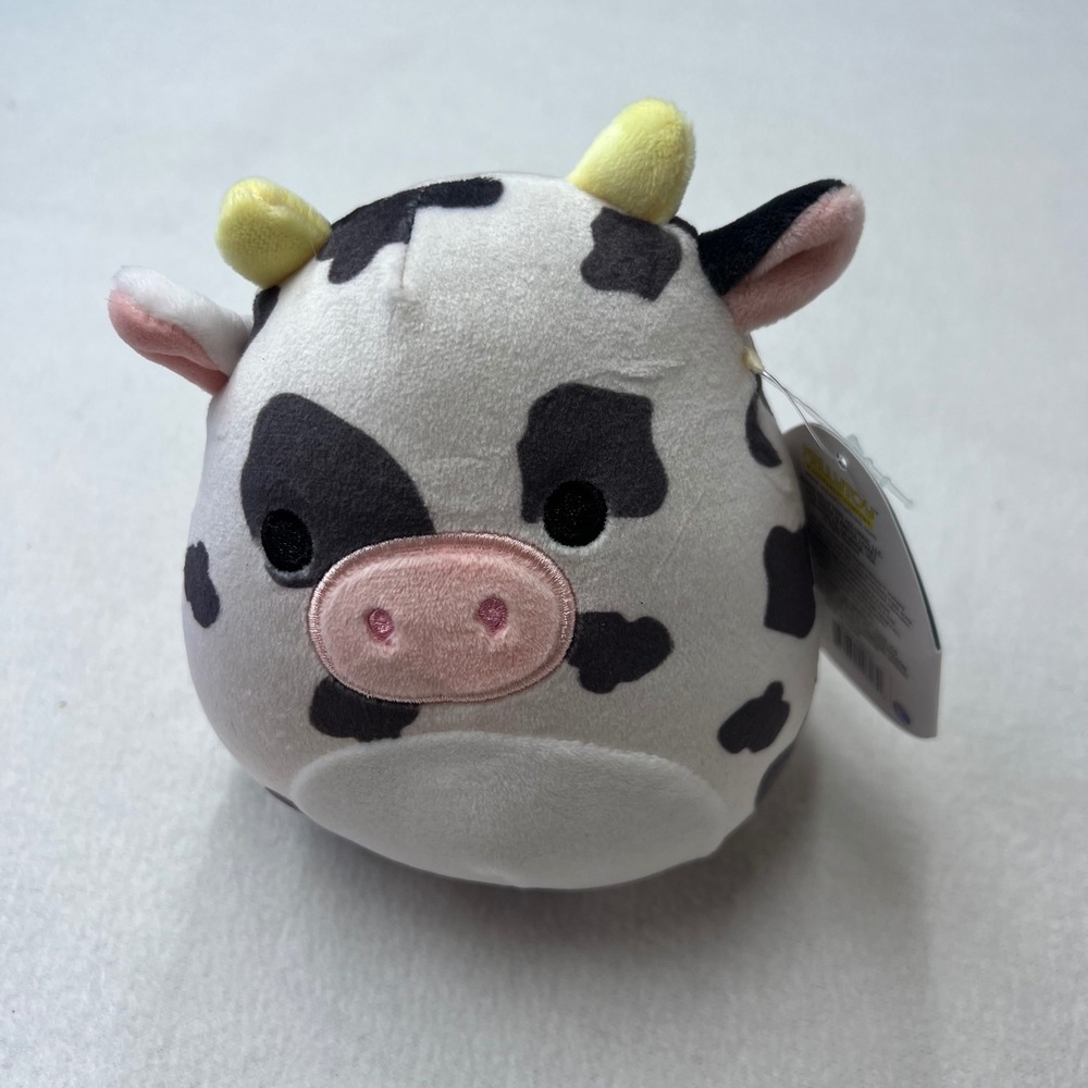 Squishmallows Colin Cow 5"‎ Walgreens Exclusive NWT Spotted Plush Free Shipping